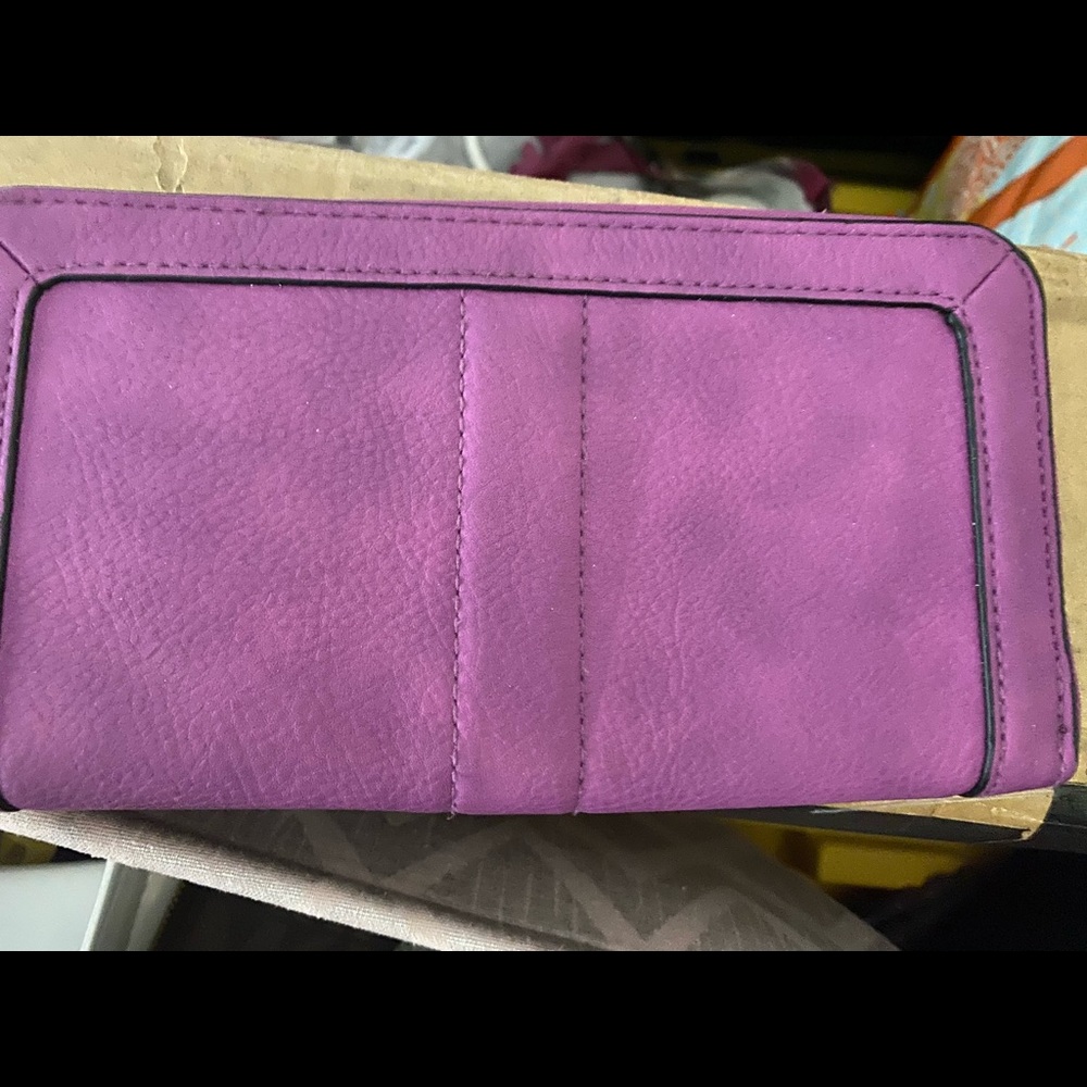 Purple wallet